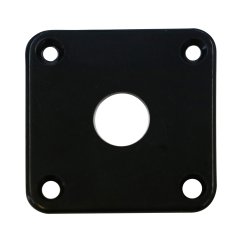 Hosco P-100B Les Paul Jack Plate, square, black