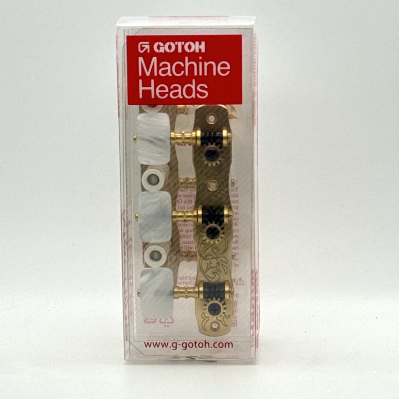 Ladící mechanika Gotoh 35G1800-1W-GG, mosaz