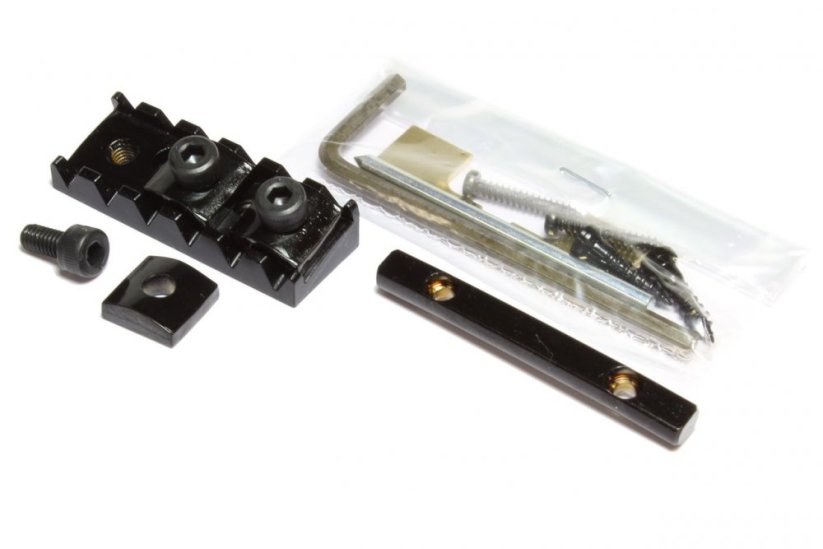 Gotoh GHL-2-BC Top Mount Lock Nut Floyd Rose, black