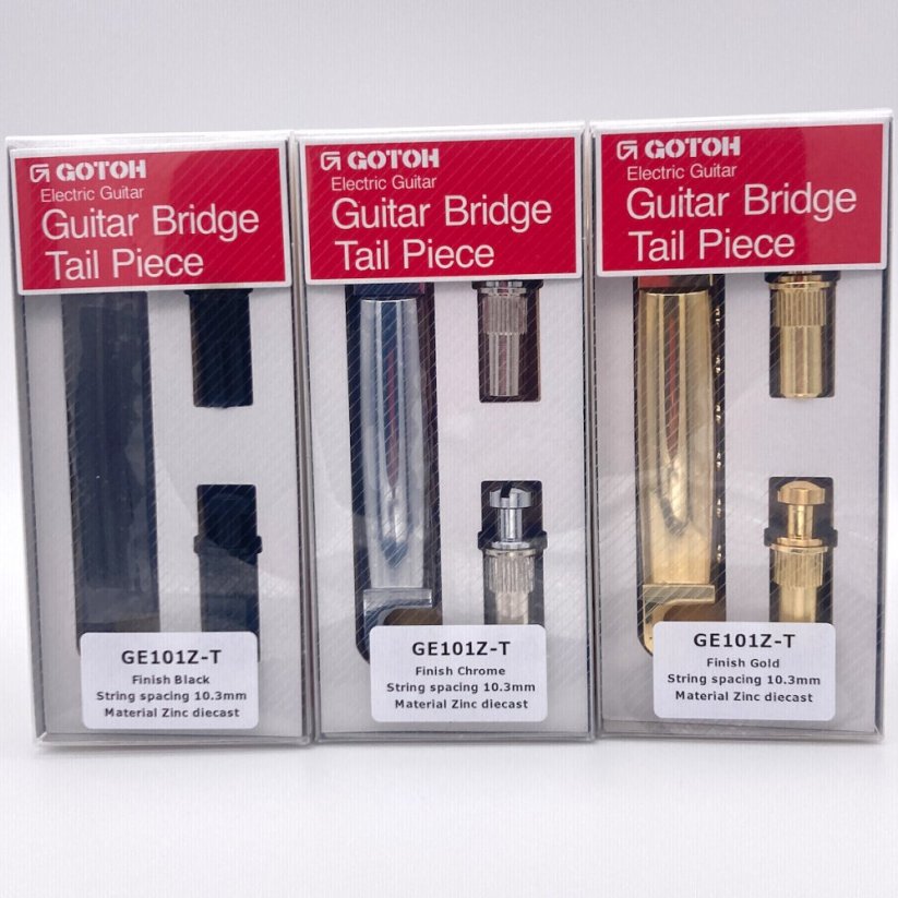 Gotoh GE101Z-T-BC Tailpiece, black