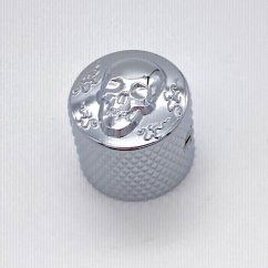 Gotoh VK-Art-02-CR Gombík na potenciometer chróm Lebka