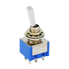 Hosco ON-OFF-ONC Mini Toggle Switch DP3T