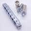 Gotoh GE103B-T-CR Tune-O-Matic Bridge (Nashville 14mm) with larger M8 metric posts and anchors, chrome