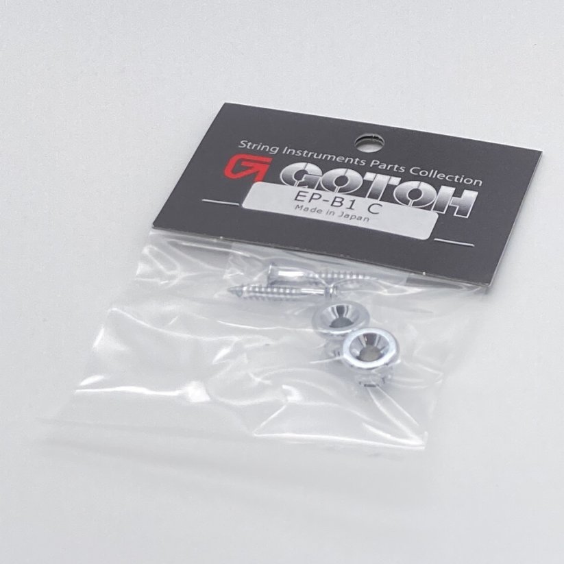 Gotoh EP-B1-CR Strap Pins, chrome, set of 2