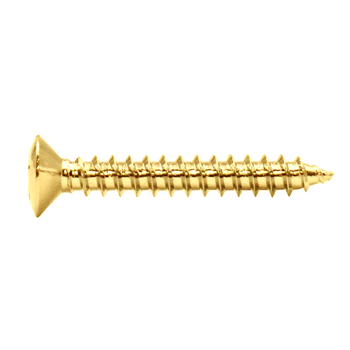 Hosco NS-01G Screw, gold 3.5x25mm