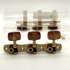 Gotoh 35G1800-1R-GG Machine Head, Solid Brass