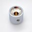 Gotoh VK-Art-02-CR Machined Art Potentiometer Knob, Skull, chrome