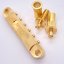 Gotoh GE103B-T-GG Tune-O-Matic Bridge (Nashville 14mm) with larger M8 metric posts and anchors, gold