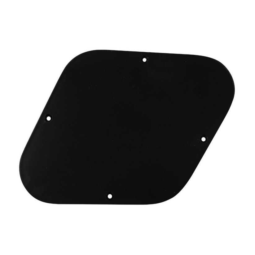 Hosco P-102B Les Paul Control Backplate, modern type, wider 97mm, black