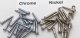 Visual difference between chrome and nickel