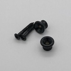Gotoh EP-B1-BC Strap Pins, black chrome, set of 2