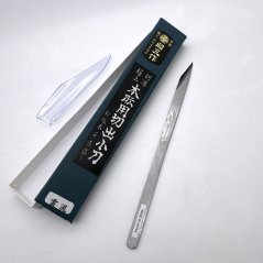 Hosco TL-I-UNRYU8L Kiridashi Knife, Highest Grade Unryu brand, Left Bevel, 8 mm