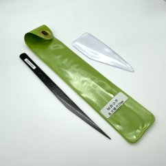 Hosco TL-I-KU10D Japonský nôž Kuri, ručne kovaný, obojstranné ostrie, 10 mm