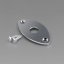 Gotoh JCB-2-CR Jack Plate, football shape, chrome