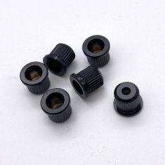 Gotoh TLB-1-BC String Bushing, set of 6, black
