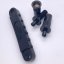 Gotoh GE103B-T-BC Tune-O-Matic Bridge (Nashville 14mm) with larger M8 metric posts and anchors, black