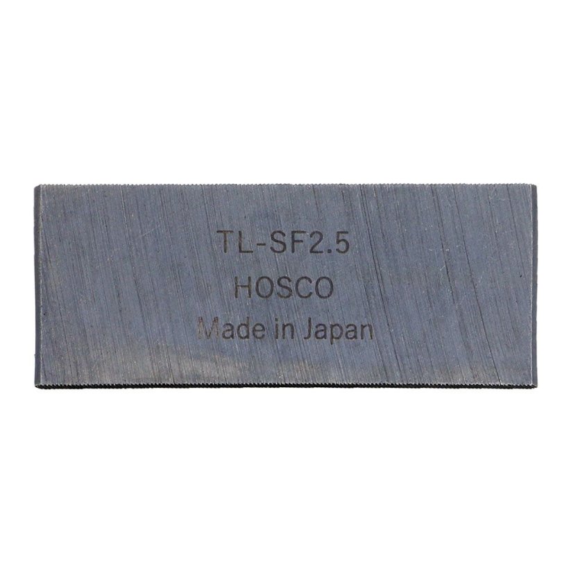 Hosco TL-SF2.5 Saddle Slot Leveling File, 2.5 mm Thick