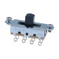 Hosco SWC-SON-OFF-ONB Switchcraft Slide Switch, Mustang