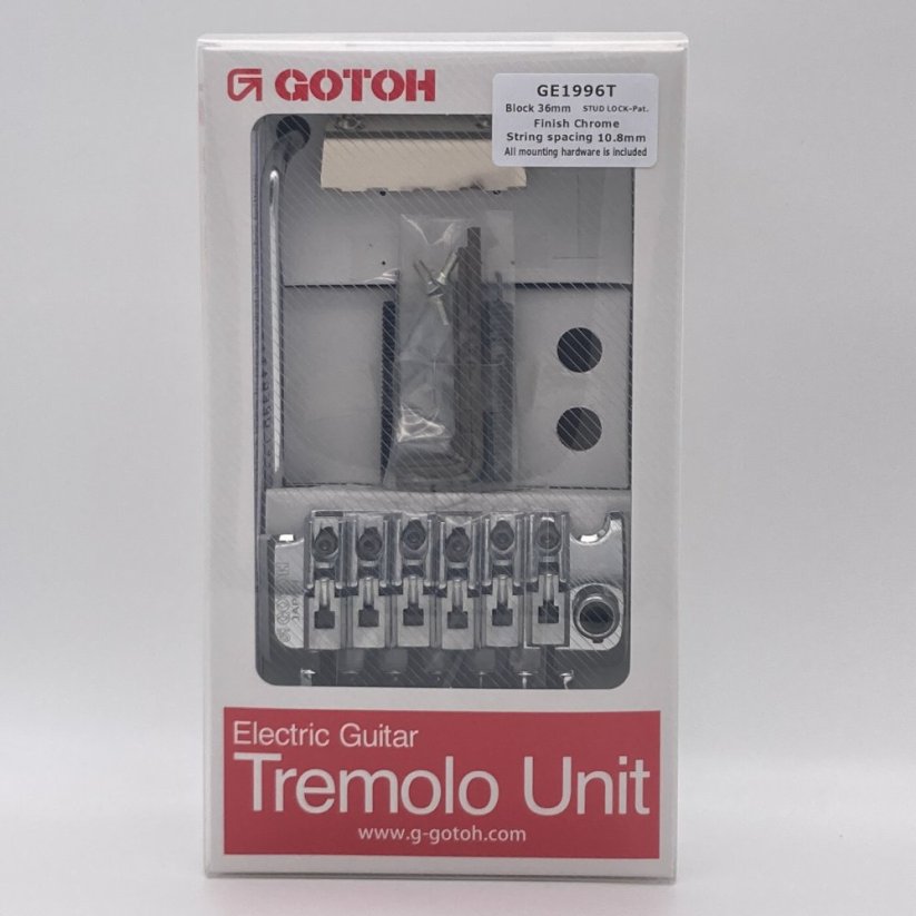 Gotoh GE1996T-CR-36mm Floyd Rose Tremolo, chrome :: TESLA Strings