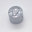 Gotoh VK-Art-02-CR Machined Art Potentiometer Knob, Skull, chrome