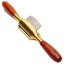 Luban Bronze Cast Spokeshave, RADIUS Sole, Carbon Blade, Bubinga Handles