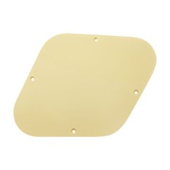 Hosco P-102I Les Paul Control Backplate, modern type, wider 97mm, cream