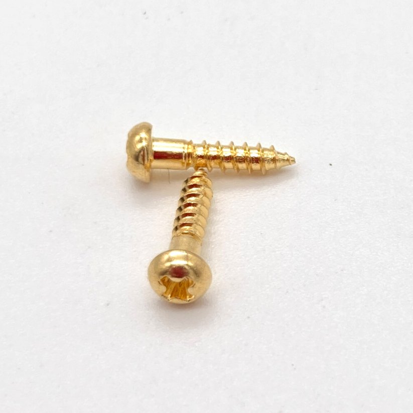 Hosco WS-02G Skrutka Pozlátená 2.1x10mm