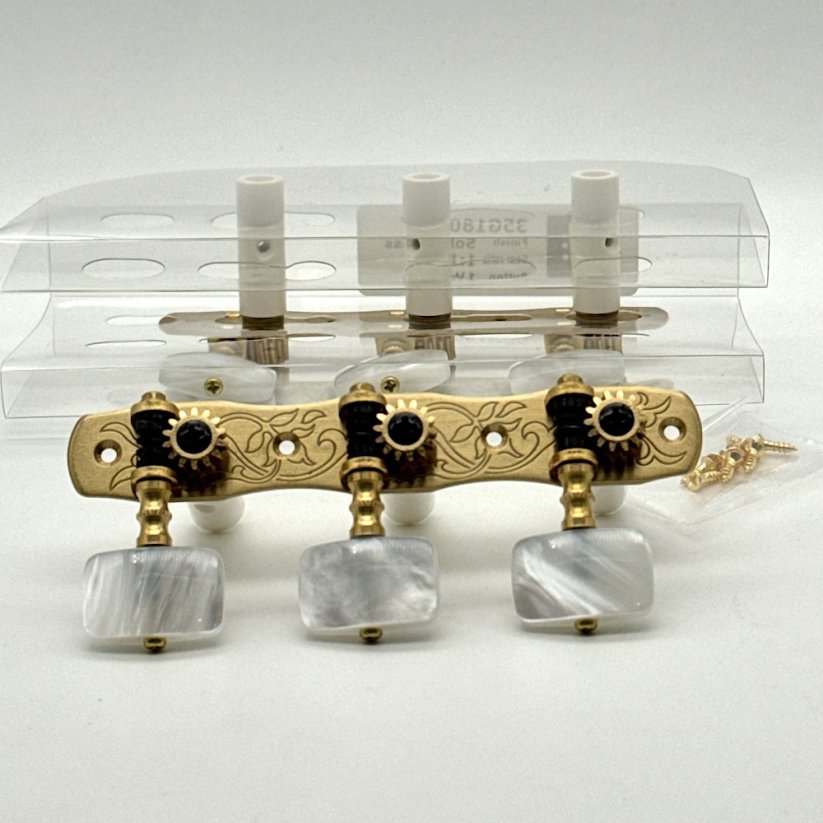 Ladící mechanika Gotoh 35G1800-1W-GG, mosaz