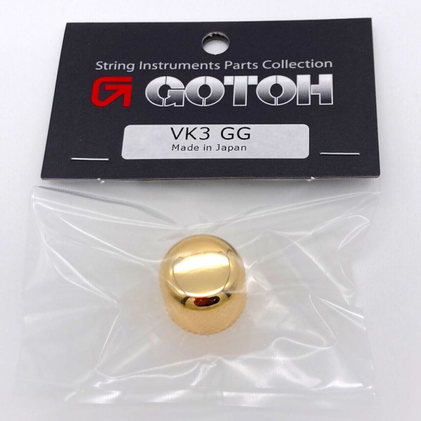 Gotoh VK3-GG Knoflík potenciometru, zlatý 19 mm