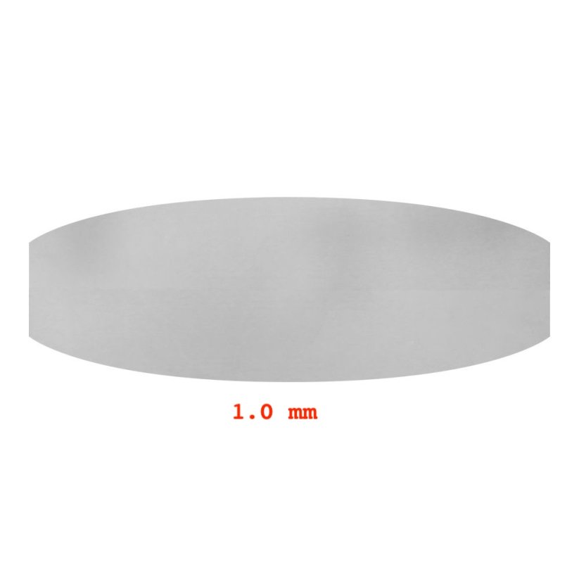 Hosco TL-SCR-1C Oblá škrabka 150x55x1 mm na hrubšie práce