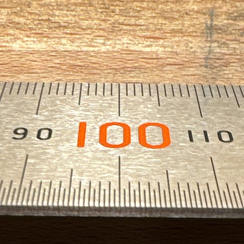 Hosco TL-RU600 600mm nerezové pravítko, presne leptané linky, Shinwa 14036