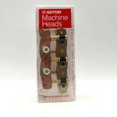 Ladící mechanika Gotoh 35G1800-1R-GG, mosaz