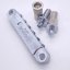 Gotoh GE103B-T-CR Tune-O-Matic Bridge (Nashville 14mm) with larger M8 metric posts and anchors, chrome