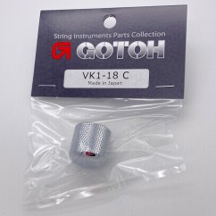 Gotoh VK1-18-CR Potentiometer Knob, chrome 18mm