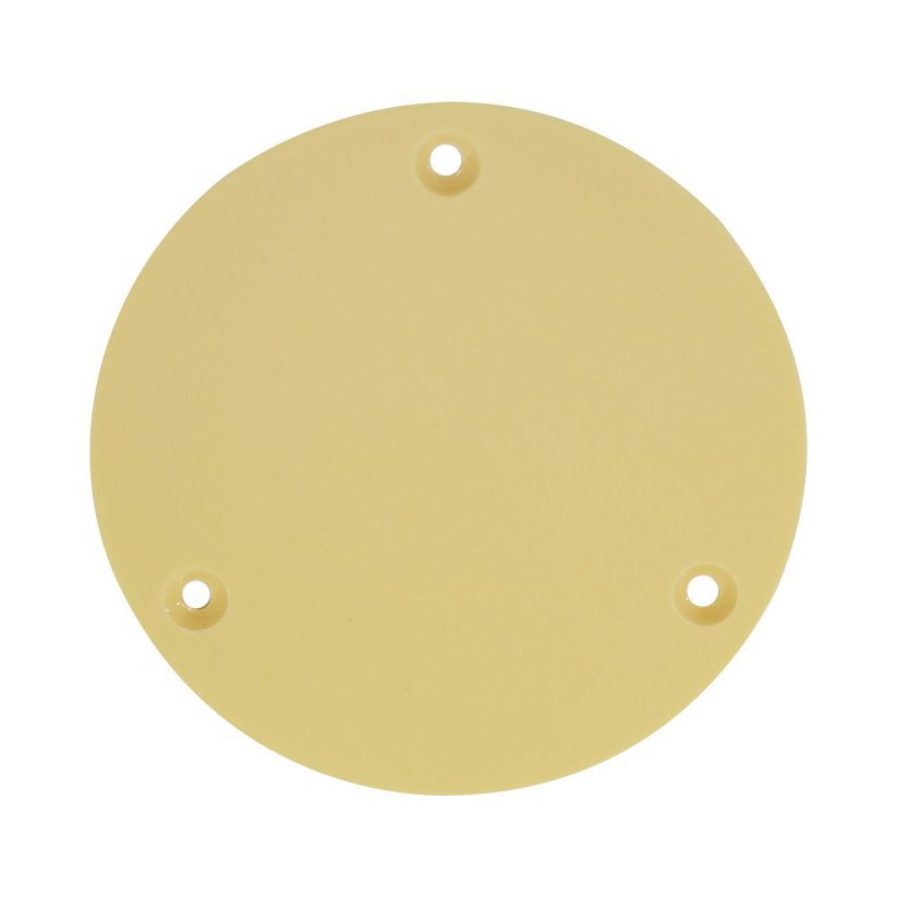 Hosco P-101I Les Paul Switch Backplate, modern type, larger 56mm, cream