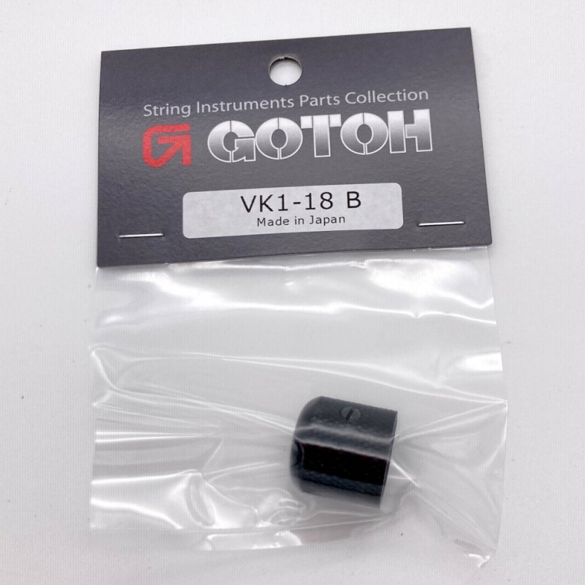 Gotoh VK1-18-BC Knoflík potenciometru, černý, 18 mm